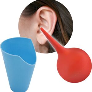 Oorspuit / oorreiniger - Ballon 145ml met handige opvangbeker - oorsmeer verwijderaar voor oor schoonmaken