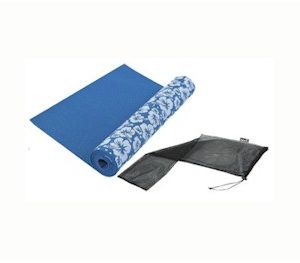 yoga mat met print inclusief draaagtas